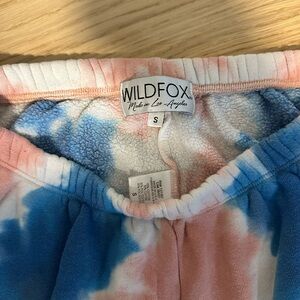 Wildfox Pastel Tie-Dye Sweatpants